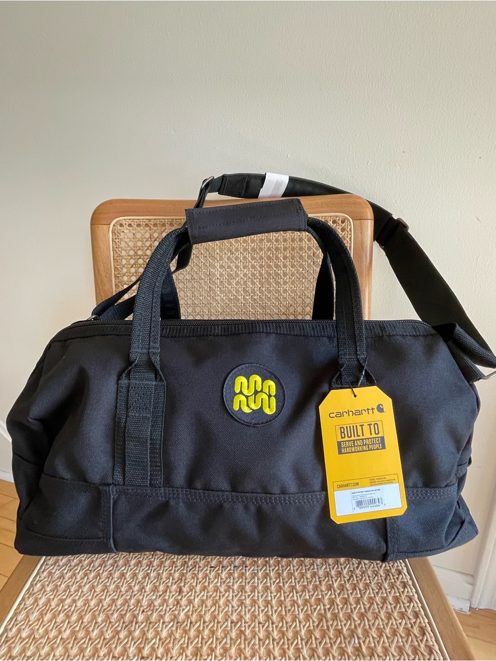NEW Carhartt Foundry Series 20” Black Duffel Bag